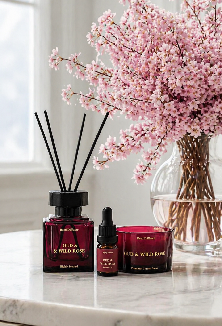 MOA Vibe OUD & Wild Rose LUXE Diffuser