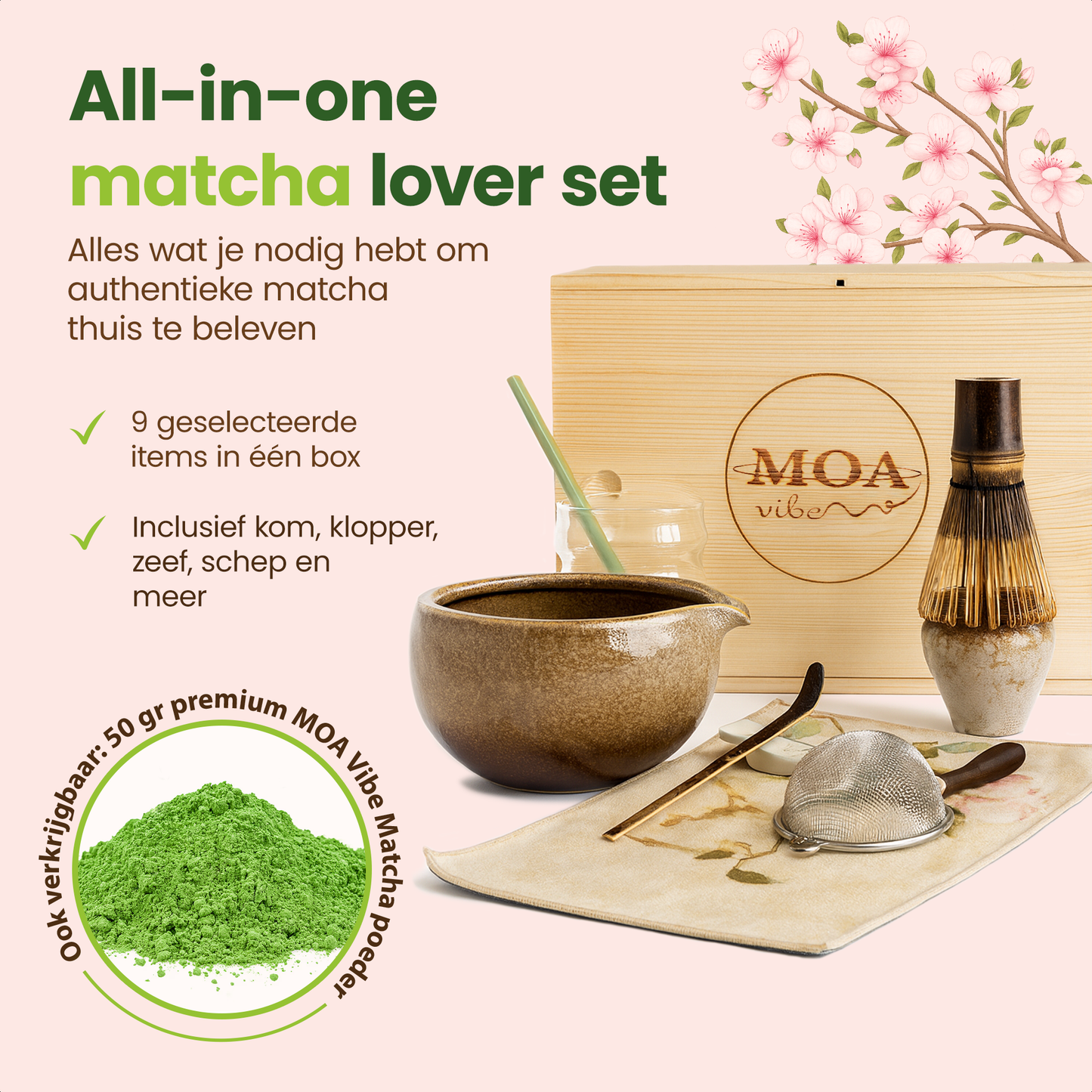 MOA Vibe Matcha Lover Set