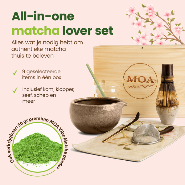 (Bestseller) MOA Vibe Matcha Lover Set